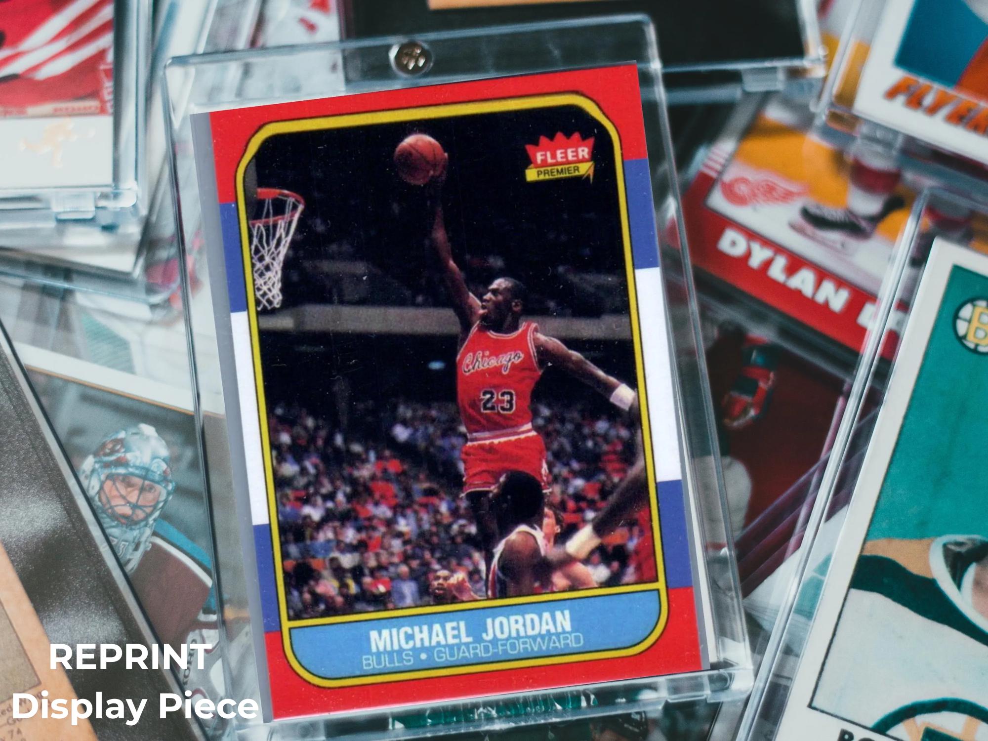 NBAカード86年オールスタージョーダン　フレアカード Amazon.com: Michael Jordan (Chicago Bulls) 1986 Fleer Basketball