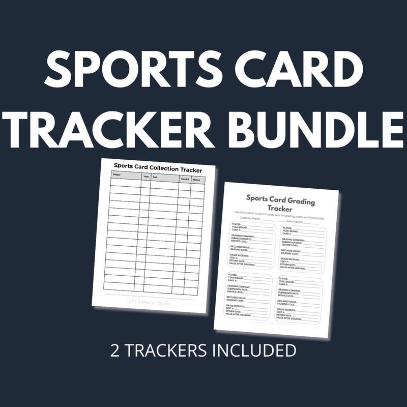 Sports Card Inventory Spreadsheet - Etsy