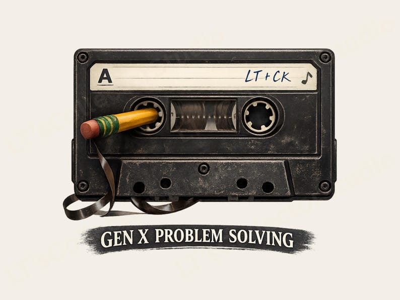 Gen X Problem Solving PNG, Cassette Tape Shirt Design, Retro Gen X ...