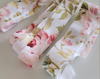 Hand-Torn Ribbon Soft Pastel Colors For Junk Journal- Slow Stitching Art