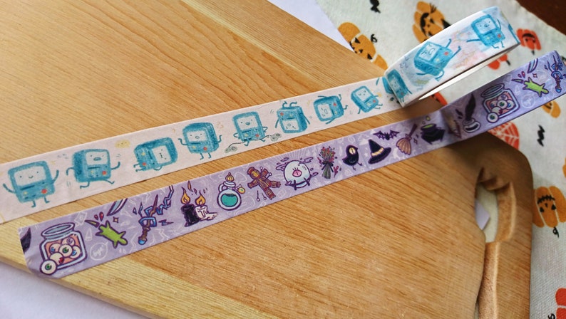 BMO and Witches' brew Washi tape image 1