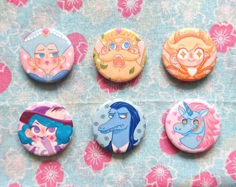 More Star Vs the Forces of evil badges ( 45mm )