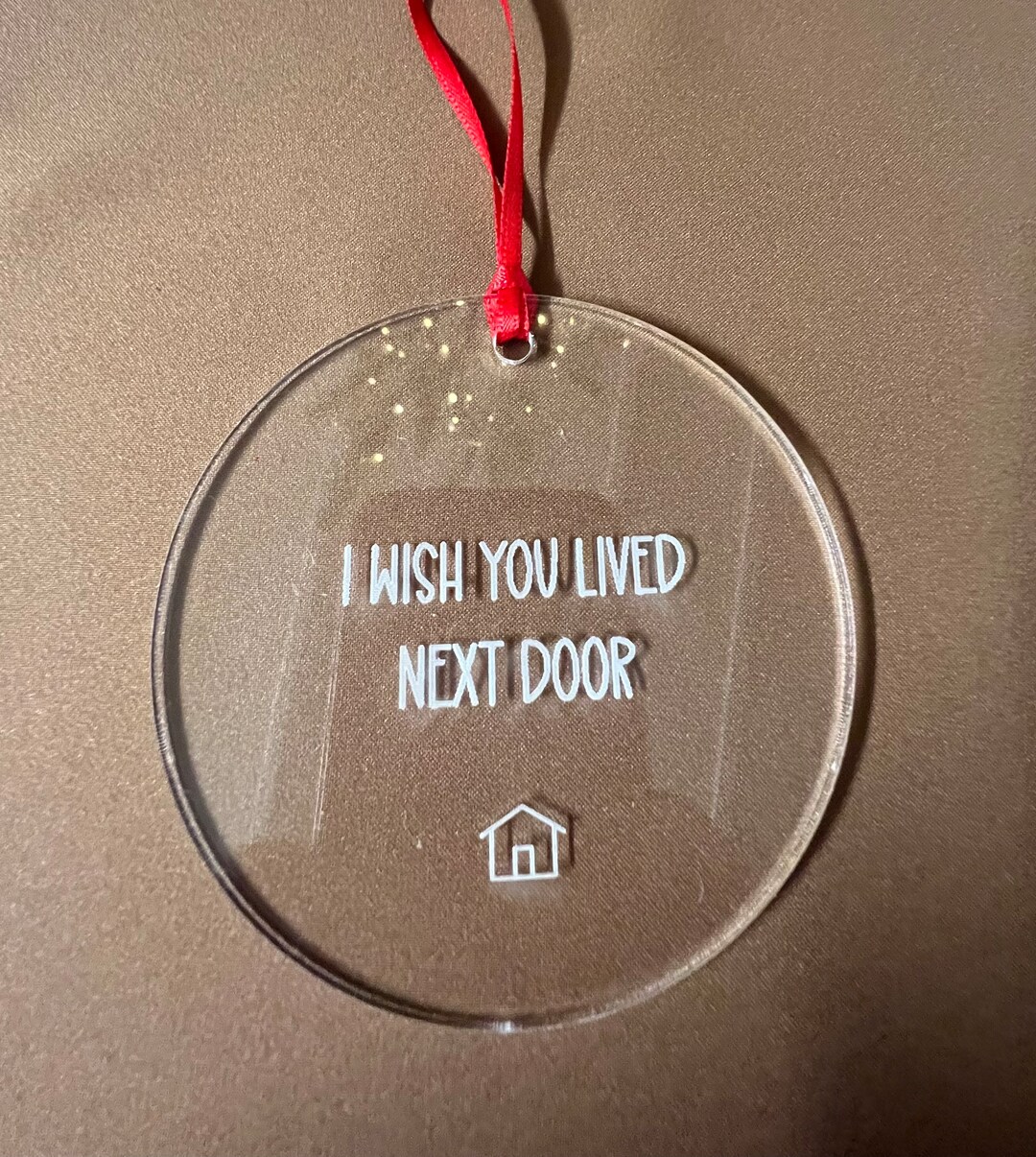 Long Distance Christmas Ornament Friends gift for Friend Etsy Long Distance Christmas Gifts