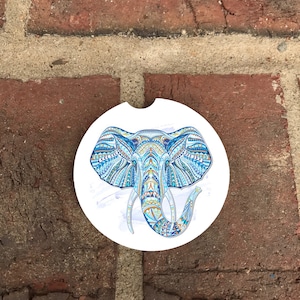 Ethic Elephant Car Coasters (set of 2)