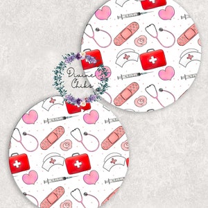 Nurse/Medical Nursing Car Coasters (set of 2)  Medical Tech Gifts, Nursing Gifts, Nursing Graduate Gifts, Nurse, Medical Tech, EMT gifts