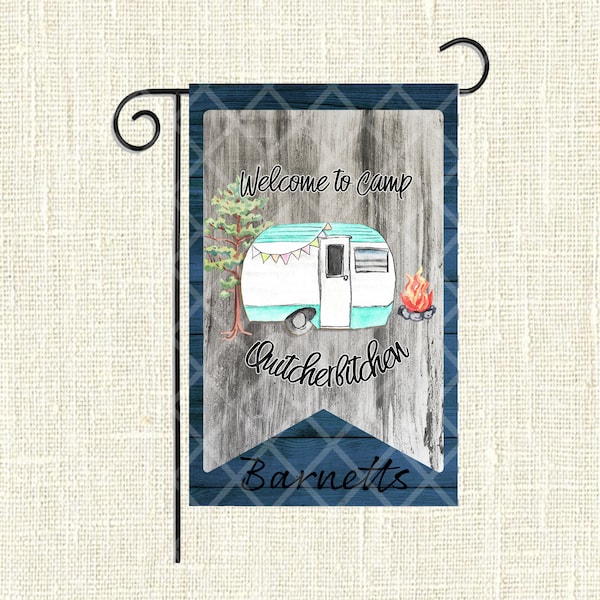 Funny Camping Flags Etsy