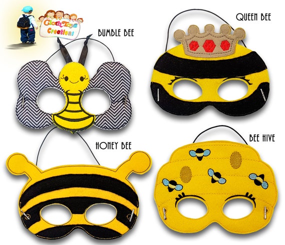 Bee Felt Mask Bee Felt Mask