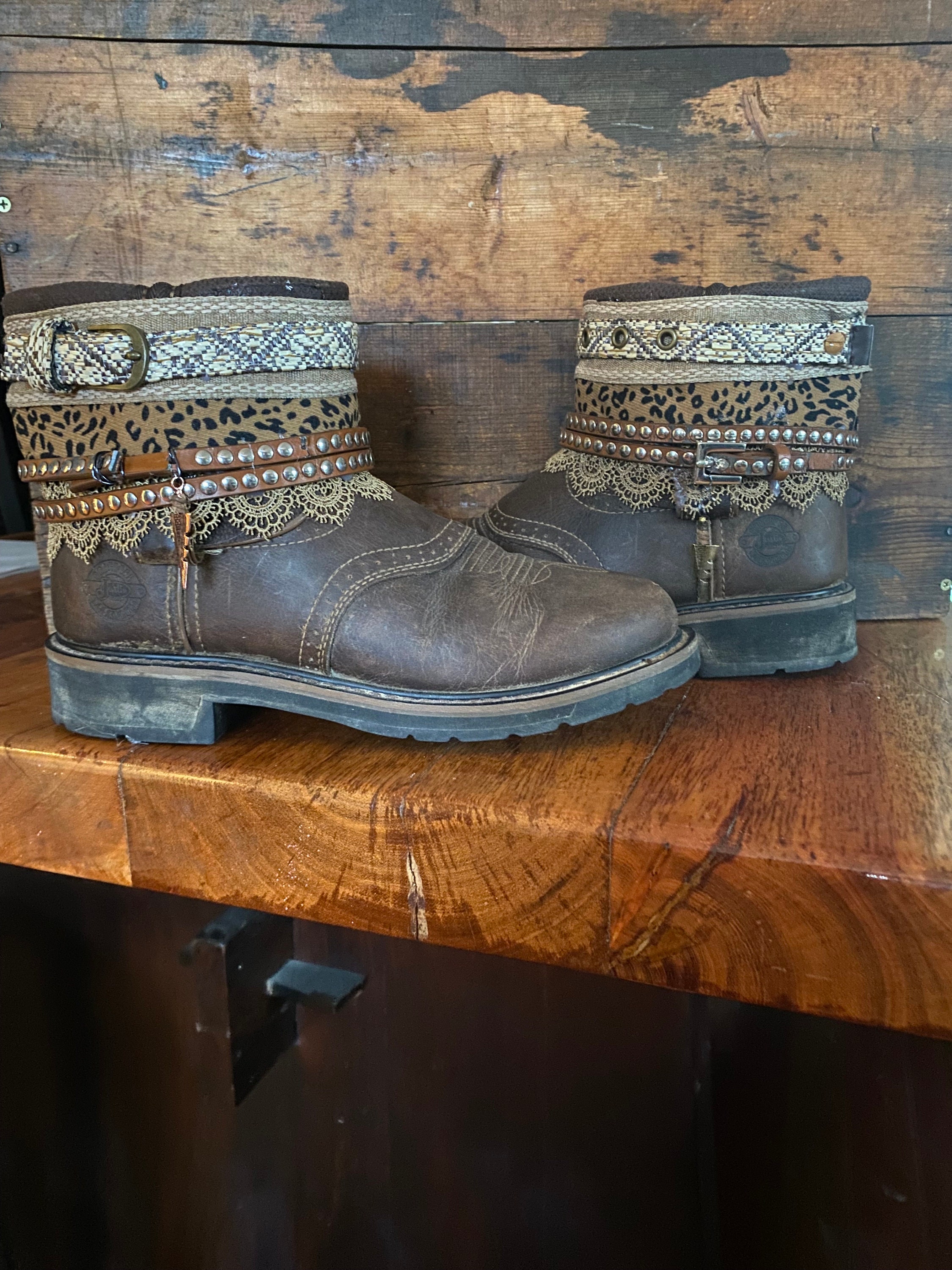 Repurposed Boots Etsy