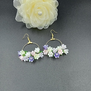 Flower earring