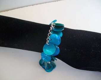 Bracelet turquoise Pearl sequin