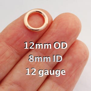 3 Copper Jewelry Repair Kits 9-Piece Set Clasp And Rings 16x10mm Solid Copper Sister Hook Clasp Kit