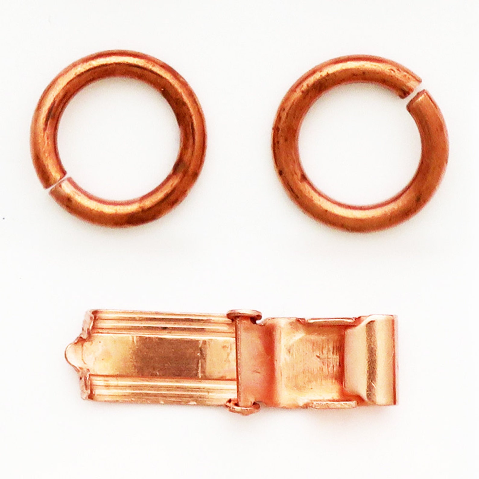 Heavy Duty Fold Over Copper Clasp Repair Kit Bulk 5pack Solid Etsy