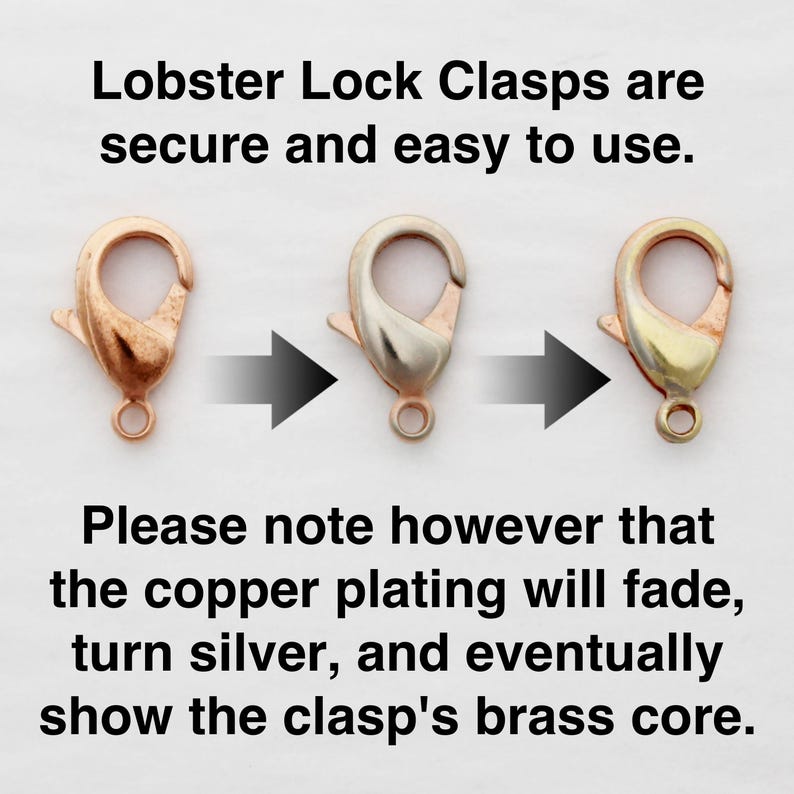 Copper Scroll Chain Bracelet Fine 3mm Pure Copper Bracelet Chain All Sizes Brass Lobster Clasp