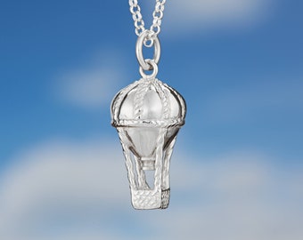 Jewels Obsession Hot Air Balloon Necklace 14K Yellow Gold-plated 925 Silver Hot Air Balloon Pendant with 18 Necklace Jewels Obsession Hot Air Balloon Necklace 14K Yellow Gold-plated 925 Silver Hot Air Balloon Pendant with 18 Necklace