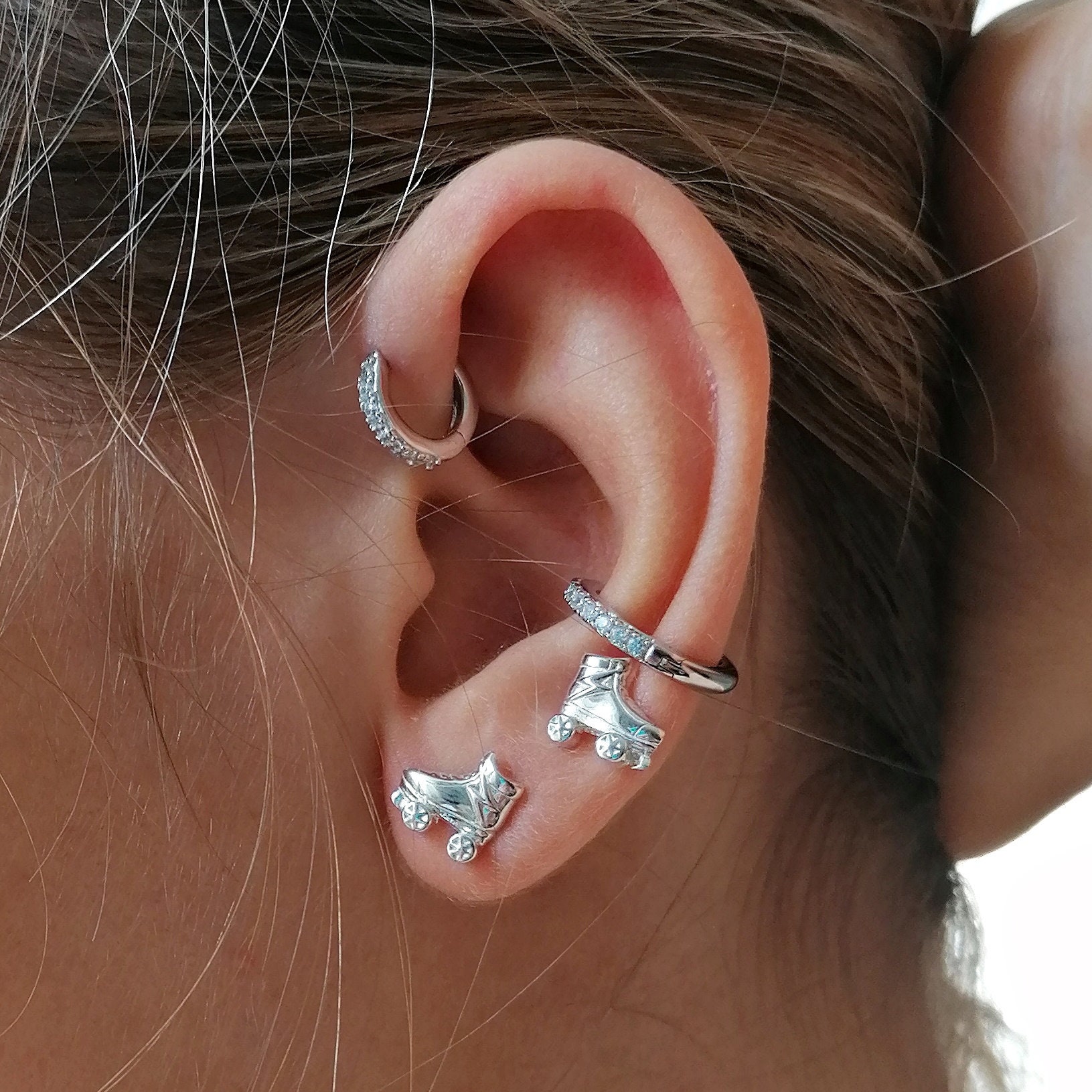 Skater boy deals earrings