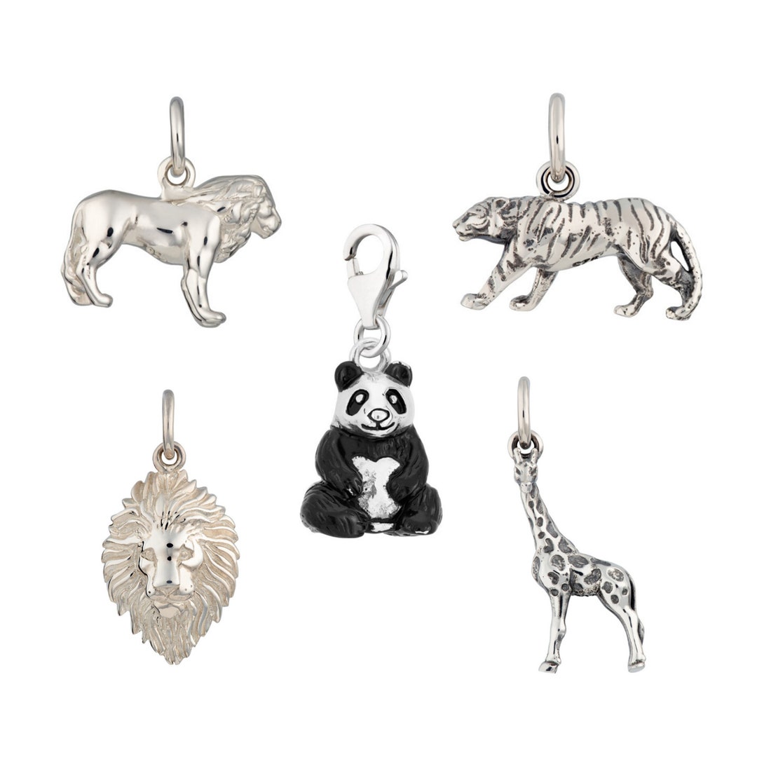 Sterling Silver Animal Charms For Bracelets – Rembrandt Charms Collection, Rhodium Plated, Lifetime Warranty - View #11
