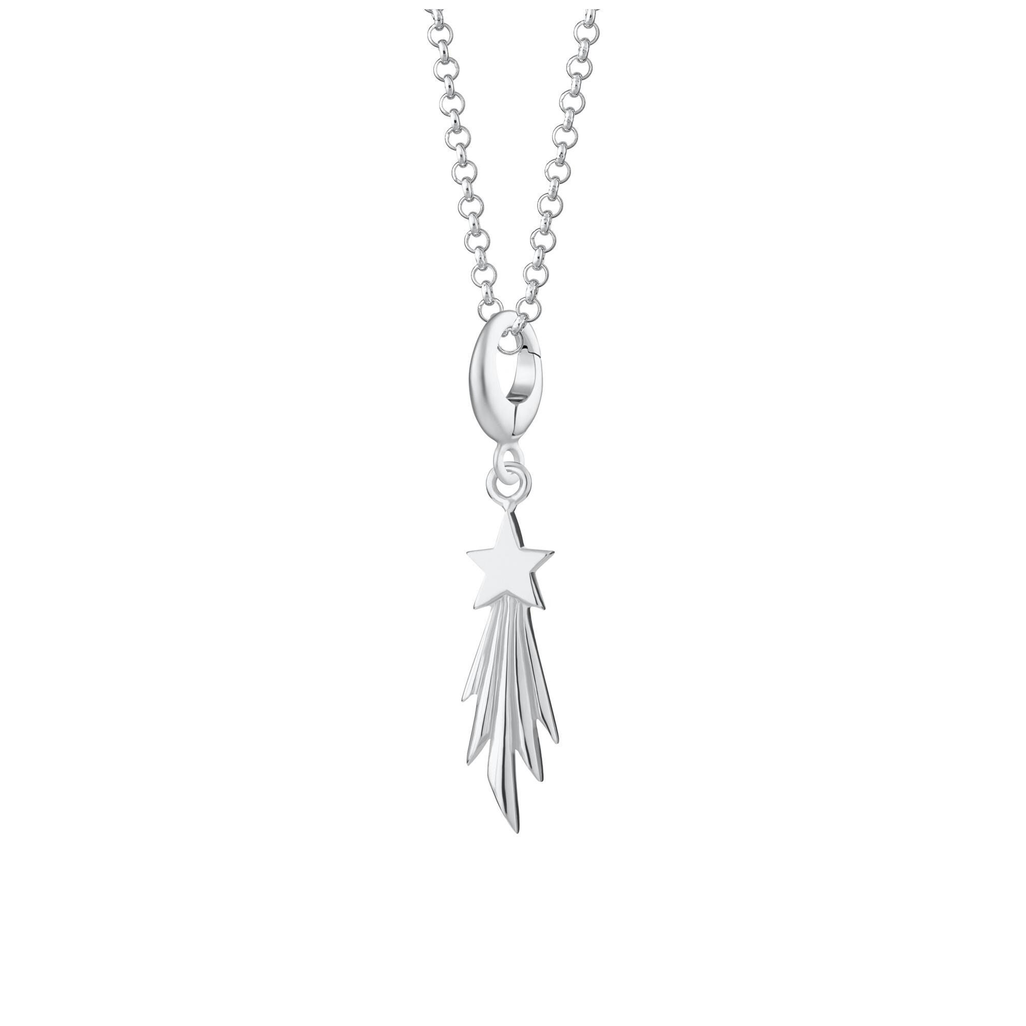 ☆Hei☆ sv925 shooting star necklace HE25SPNSW209XXFR Shooting Star Necklace (Silver) – Unshinebar