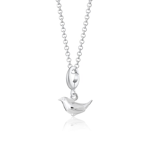 Sterling Silver Small Bird Pendant Sterling Silver Small Bird Pendant