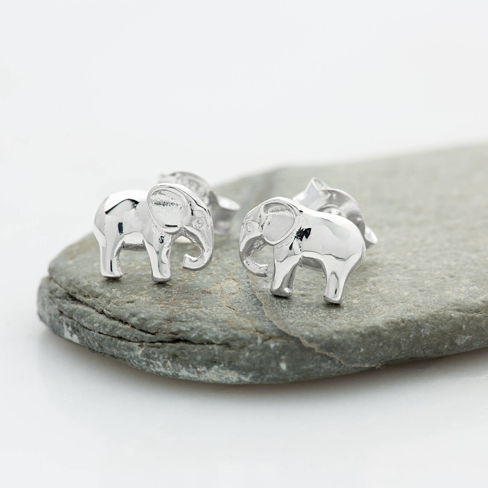 Sterling Silver Elephant Bracelet Personalised Bracelet Etsy