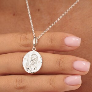 Sterling Silver Virgo Zodiac Necklace - Virgo Star Sign Necklace - Horoscope Pendant - August and September Birthday Gift