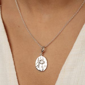 Sterling Silver Taurus Zodiac Necklace - Taurus Star Sign Birthday Gift - Zodiac Jewelry - Coin Pendant - Bull Necklace