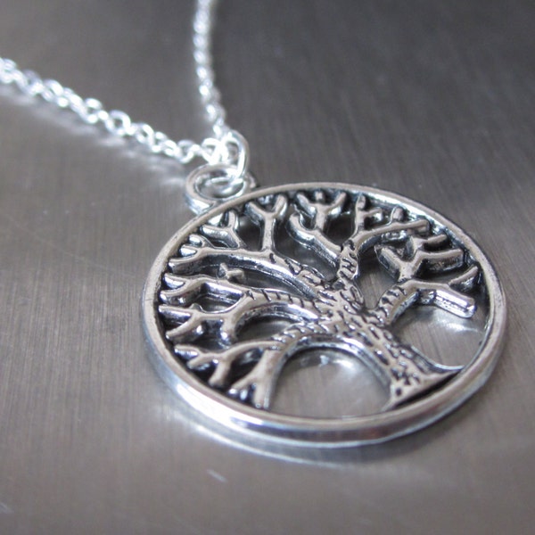 SALE - silver Tree of Life necklace, Trending Jewelry, trending now, silver necklace, UK Seller, jewellery UK