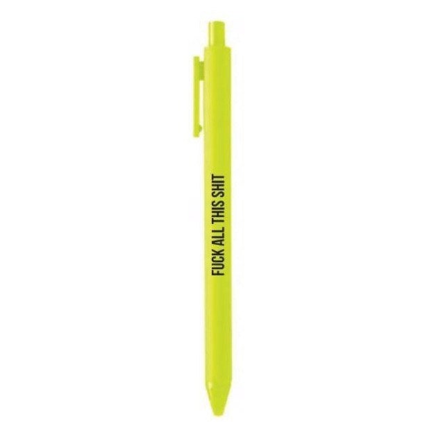 Sweary Fuck Pens Cussing Pen Gift Set 5 Swear Words Colorful Pens Profanity  Gel Pen Set Funny Pens 