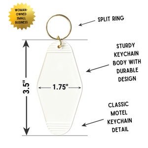 keychain size chart