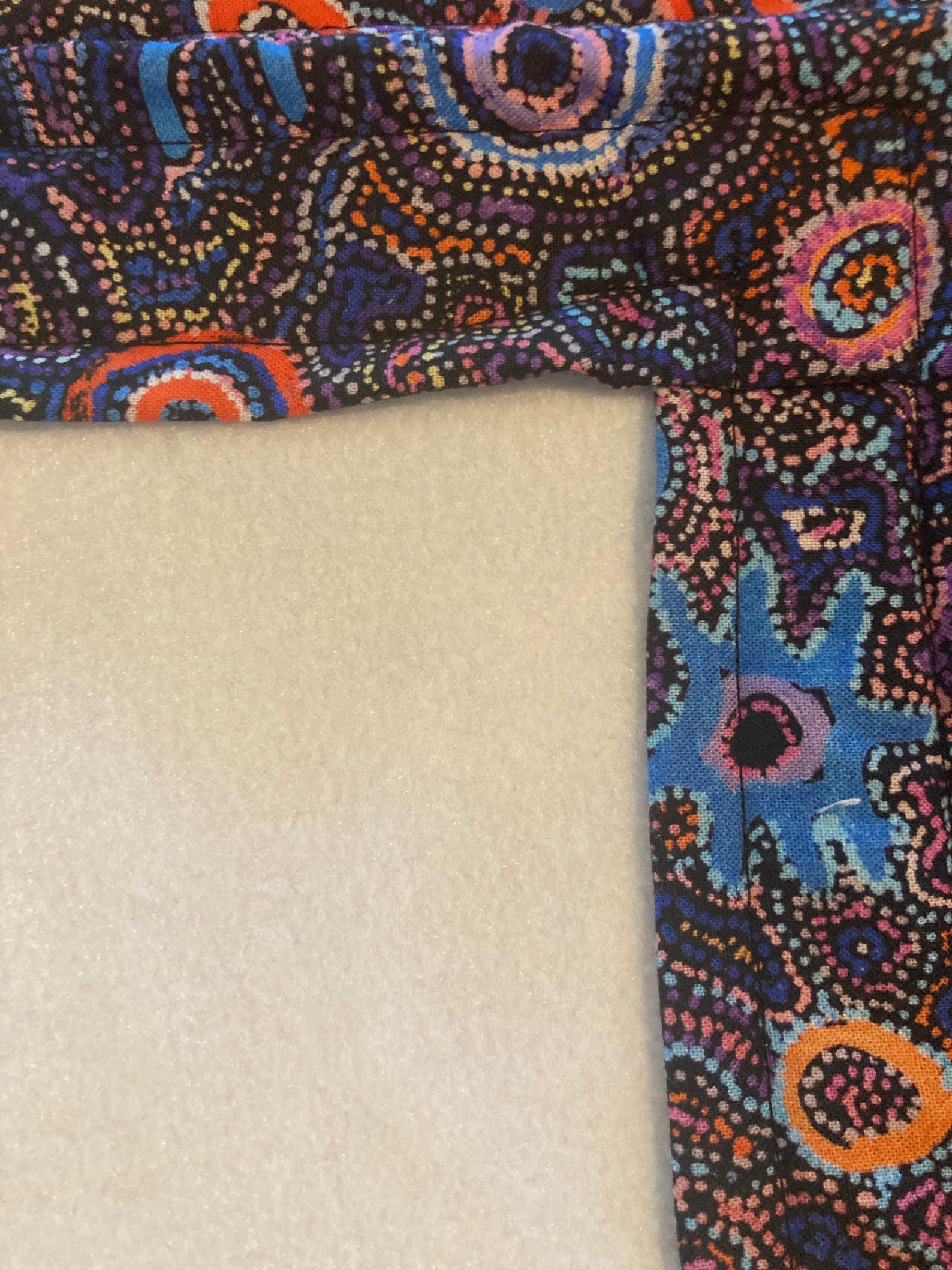 Aboriginal Babys Blanket Yumari Dreaming With White Etsy Australia