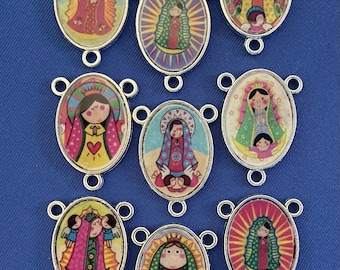 Centrotavola per rosario per bambini (25 x 18 mm)