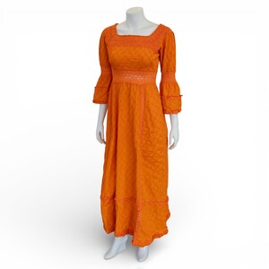 open lace back dress Cecilia Floral Embroidered Mexican Dress- Vestido Mexicano Bordado Floral