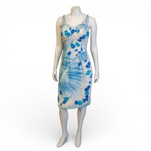 sachin and babi light blue dress Miami Vice Half Dleeve Split Dress sensual sexy dress for women Women