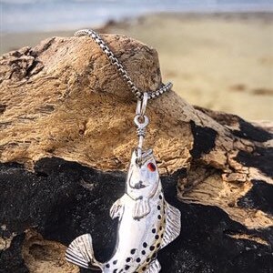 Speckled trout hotsell necklace