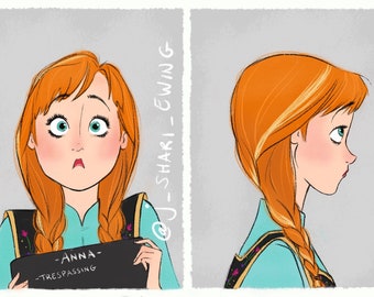 Princess Mugshots - Anna