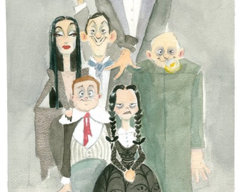 Addams Family Portrait