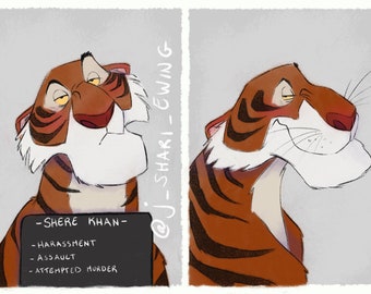 Villain Mugshots - Shere Khan