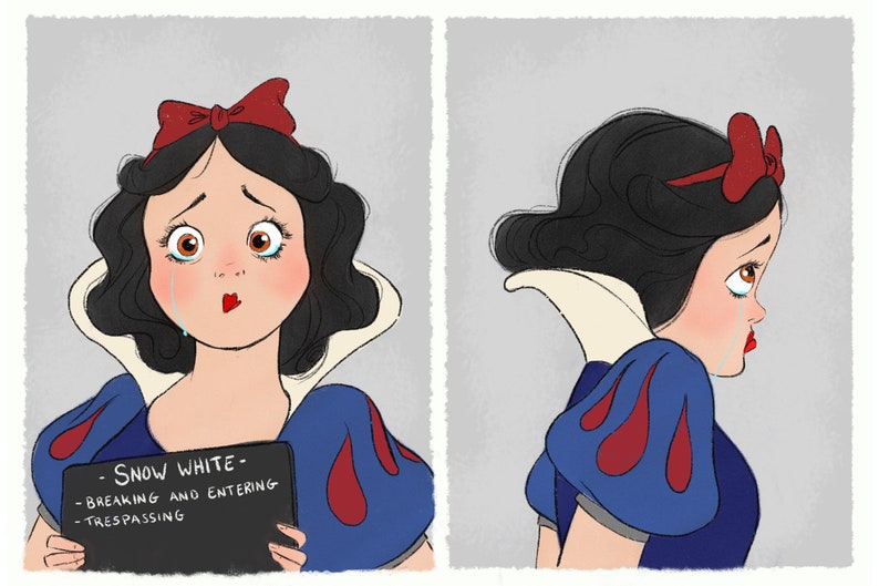 Princess Mugshots Snow White image 0