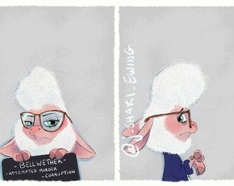 Villain Mugshots - Bellwether