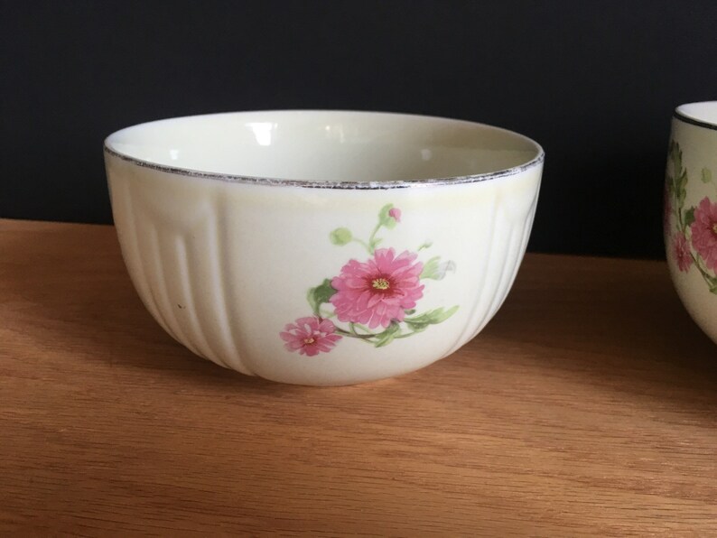 Hall Mums Bowls / Set of 3 Mixing Bowls / Superior Quality Etsy