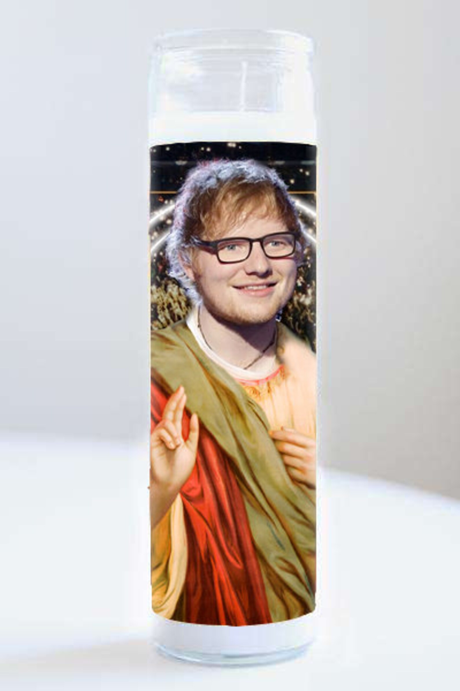 Celebrity Prayer Candles Celebrity Jesus Candles Christmas Etsy