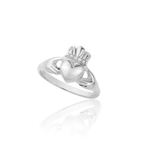 Claddagh Ring,  Claddagh band Ring, Engagement ring, Heart Form Ring, Claddagh Ring Women, Silver 925 Claddagh Ring, Celtic Ring Silver 925
