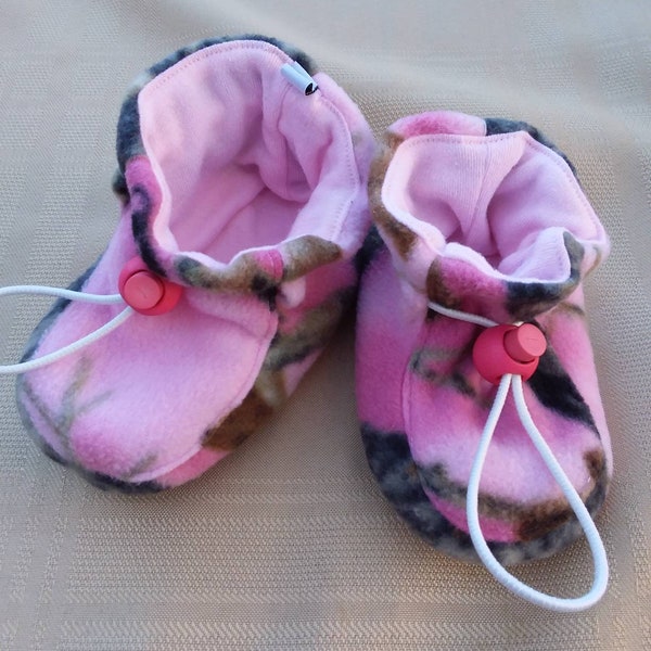 Fleece Baby Shoes Etsy