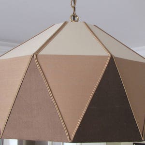 Diamond suspended shade