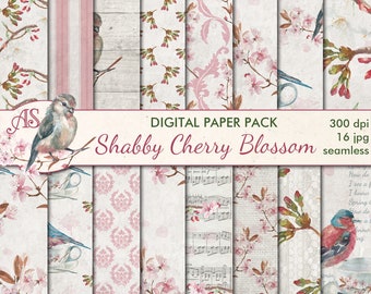 Download Cherry Blossom Paper Etsy