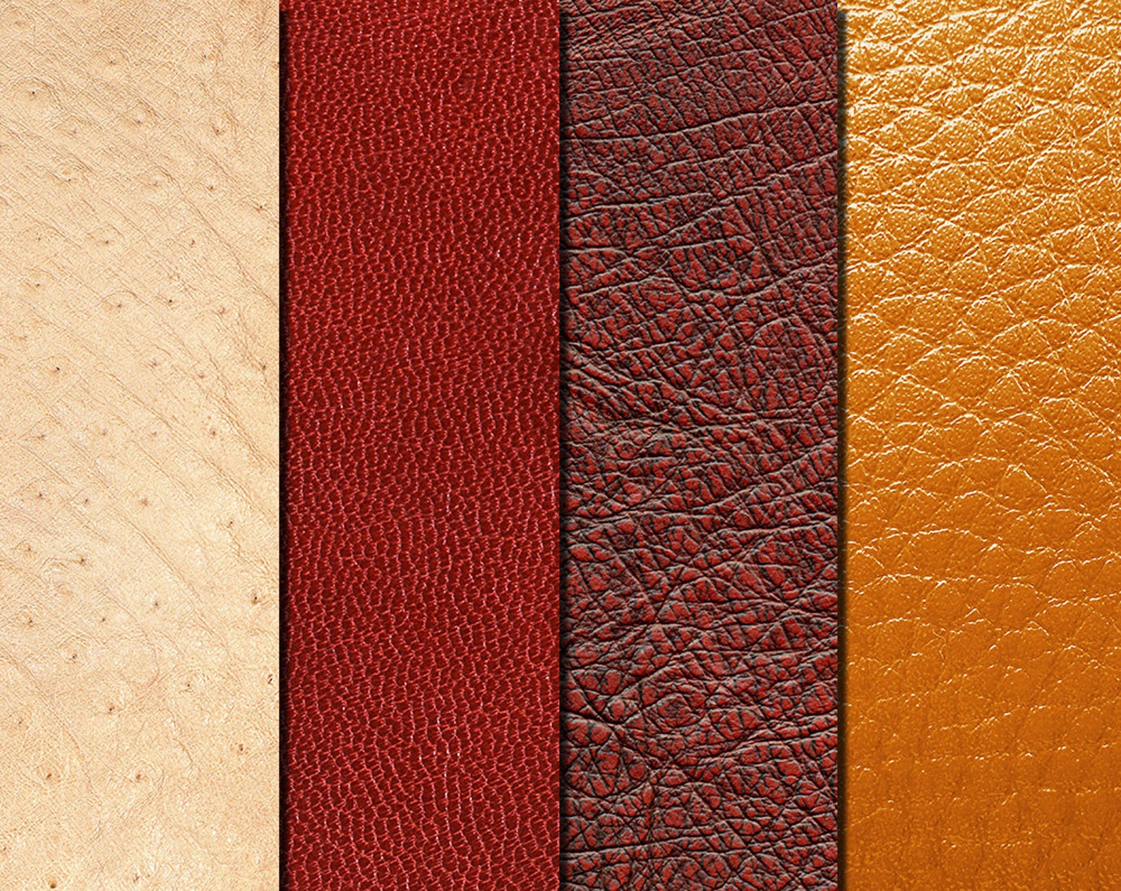 Digital Color Leather Paper Pack 16 printable Digital | Etsy