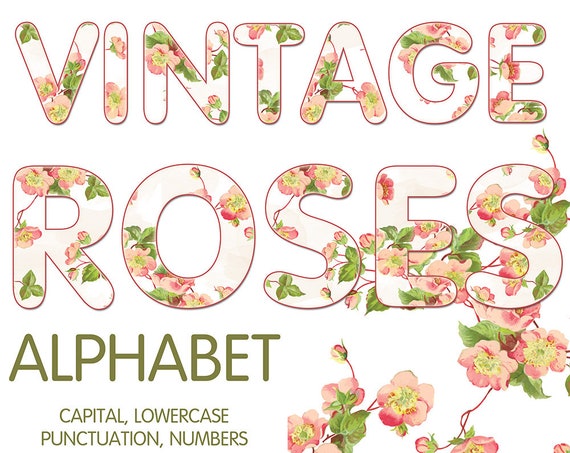 Electronic Typical Roses Alphabet, Wedding day Alphabet, Floral Alphabet, Wedding ceremony Electronic Lettering, Printable Lettering, Fast Down load, #48 graphic regarding Printable Lettering identify Electronic Basic Roses Alphabet, Marriage ceremony Alphabet, Floral Alphabet, Marriage ceremony Electronic Lettering, Printable Lettering, Instantaneous Obtain, #48