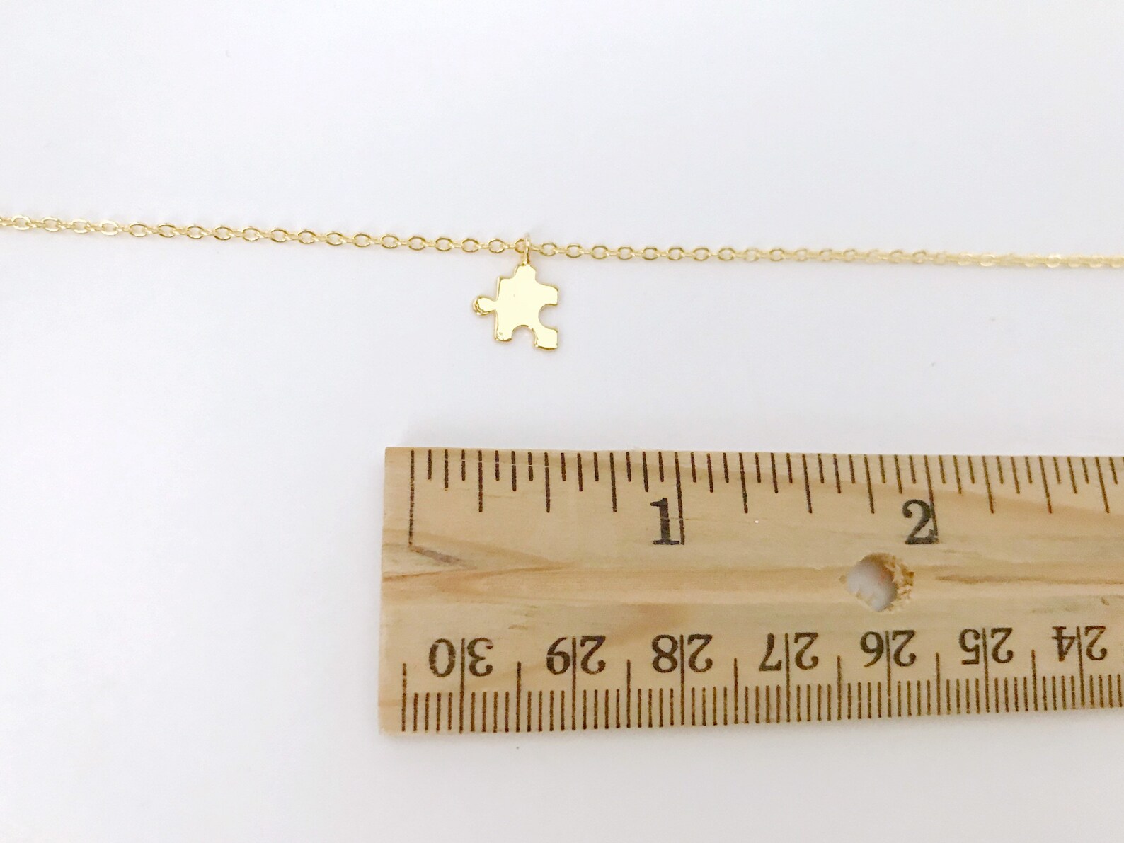 Autism Awareness necklace gold puzzle piece necklace autism Etsy