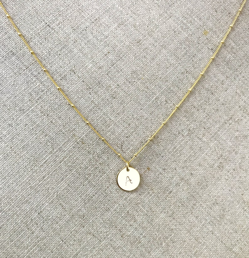 stamped necklace gift for her letter necklace layering necklace custom charm necklace personalized initial necklace graduation necklace