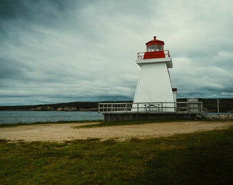 Lighthouse - Neil's Harbour - Nova Scotia - Photography Print