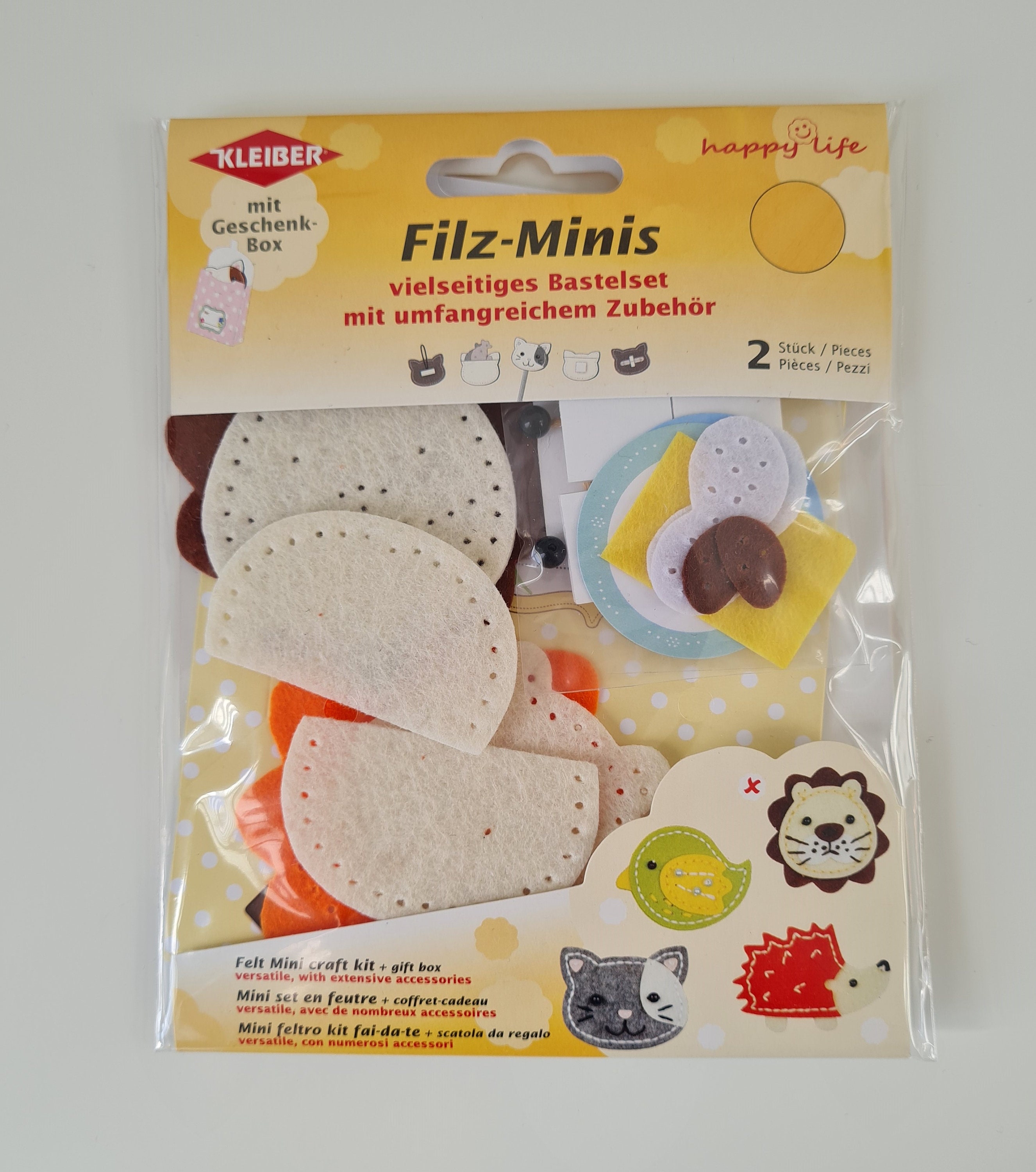 Children's Mini Felt Craft Kit with Gift Box | Etsy